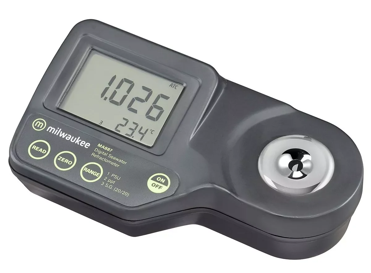 Milwaukee MA887 digital seawater refractometer