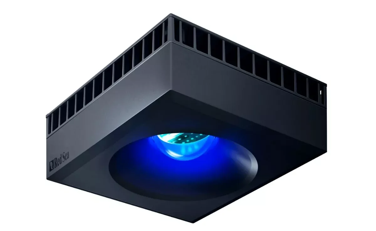 Red Sea ReefLED 90 aquarium light with blue LEDs