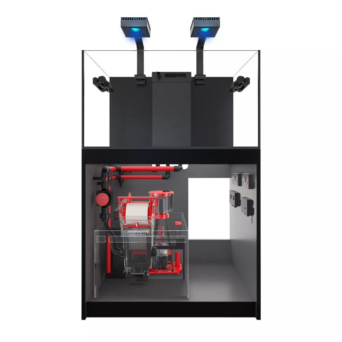 Rear equipment view of the Red Sea Reefer MAX 300 G2+ system