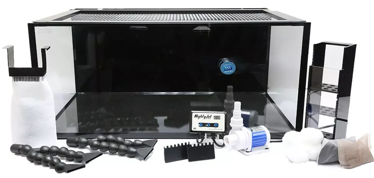 Innovative Marine 40-gallon all-in-one aquarium and included equipment