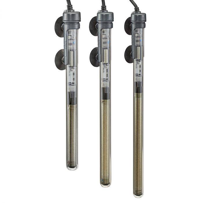 AquaReady preset aquarium heaters in multiple wattages