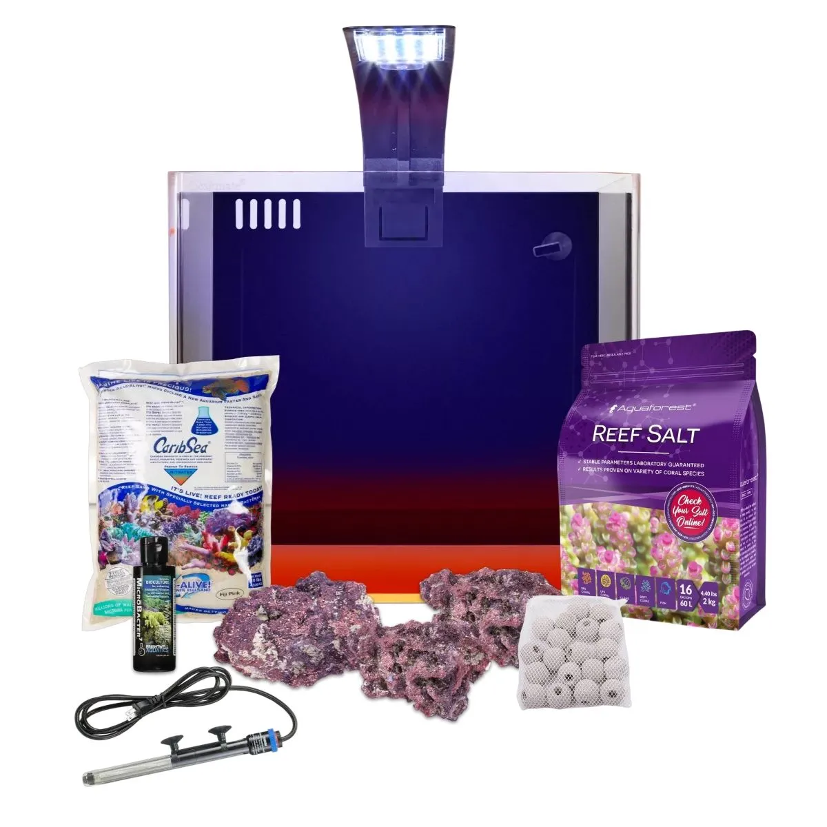 Eshopps DeskMate 4.8 gallon nano aquarium bundle